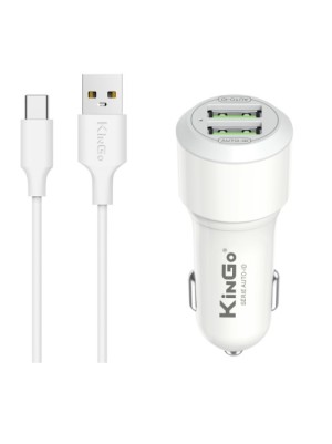 Carregador Veicular para Celular 2.4A TYPE C (C204)