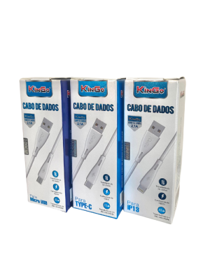 New Design Cabo de Dados Simples Micro USB de 1 Metro