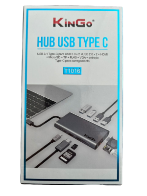Hub Adaptador USB -  T1016