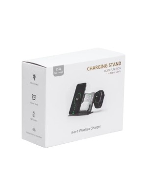 CARREGADOR SEM FIO E 3 EM 1